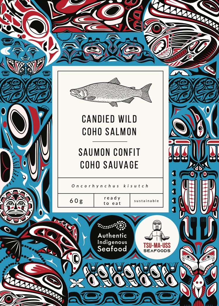 Candied Wild Coho Salmon
